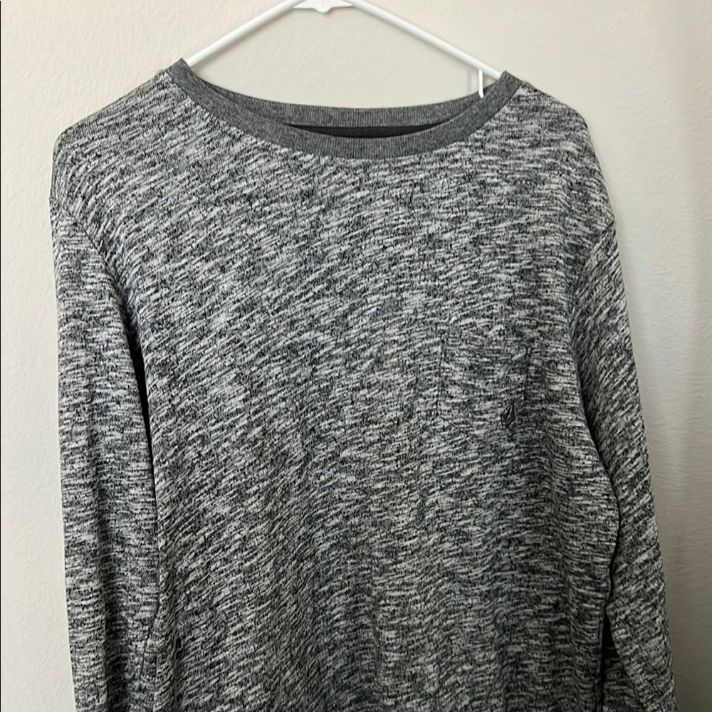 Volcom Heather Gray Knit Sweater